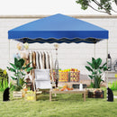 Foldable 10 X 10 Feet Pop up Canopy Tent with Wheeled Bag