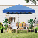 Foldable 10 X 10 Feet Pop up Canopy Tent with Wheeled Bag