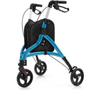 Foldable Rollator Walker with Lightweight Aluminum Frame