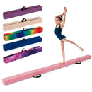 Folding Balance Beam with Solid Wood Base and Anti-slip Bottom