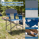 Folding Camping Chair with Cup Holder and Storage Pocket