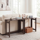 Folding Console Table with Space-Saving Design