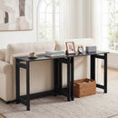 Folding Console Table with Space-Saving Design