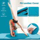 10 Feet x 4 Feet x 2 Inch Folding Exercise Mat with Hook and Loop Fasteners