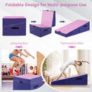 Folding Incline Yoga Gymnastics Tumbling Mat with EPE Foam