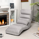 Folding Lazy Sofa Chair Stylish Sofa Couch Beds Lounge Chair W/Pillow