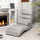 Folding Lazy Sofa Chair Stylish Sofa Couch Beds Lounge Chair W/Pillow