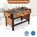 Foosball Table Competition Full Size Soccer Game Table with 22 Players