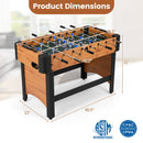 Foosball Table Competition Full Size Soccer Game Table with 22 Players