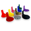 Foot Stand Wall Mounts for 6 inch or 7 inch action figures, display stand fits McFarlane, Marvel Legends 1:12 scale