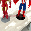 Foot Stands for 3.75"–4" Action Figures | 1:18 Scale Display Holders