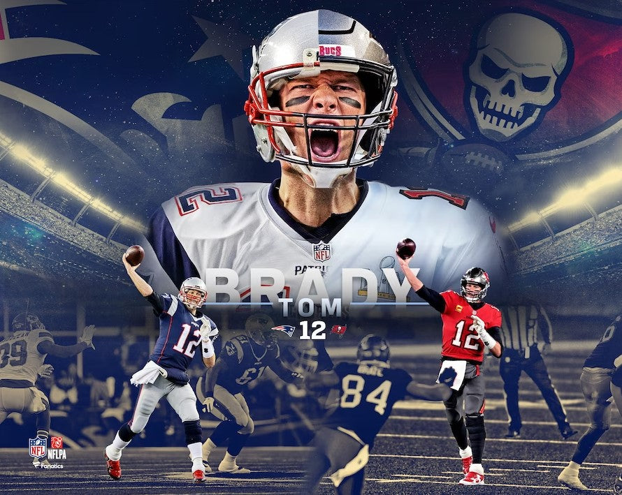 Tom Brady New England Patriots & Tampa Bay Buccaneers 8