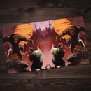 Wolfman and Dracula Playmat