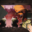 Wolfman and Dracula Playmat