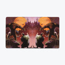 Wolfman and Dracula Playmat