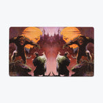 Wolfman and Dracula Playmat
