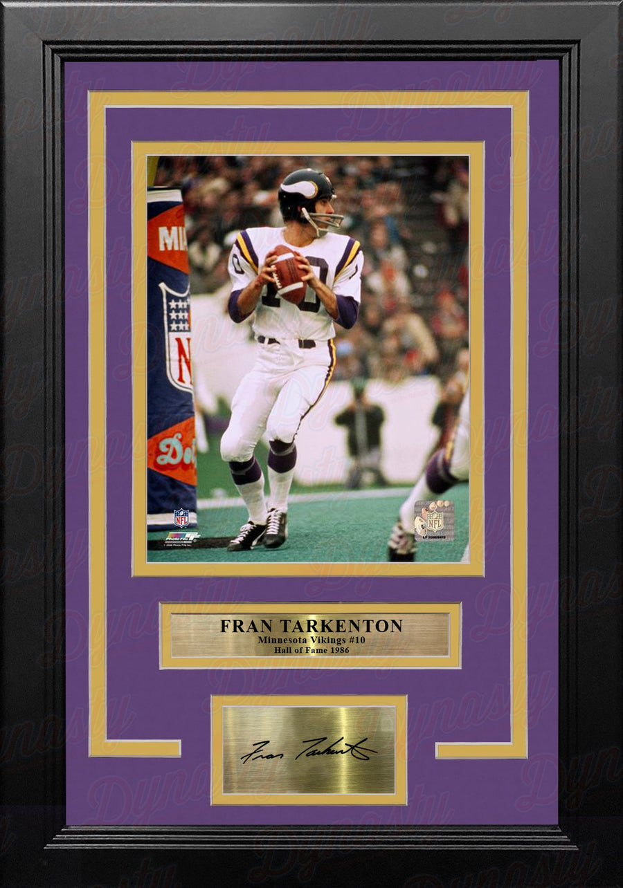 Fran Tarkenton in Action Minnesota Vikings 8