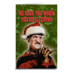 Freddy Krueger "When You're Sleeping" Card