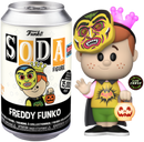 LE2500 Freddy Funko (Trick or Treat | Glow in the Dark Chase) Funko Soda (Fall Convention Sticker)