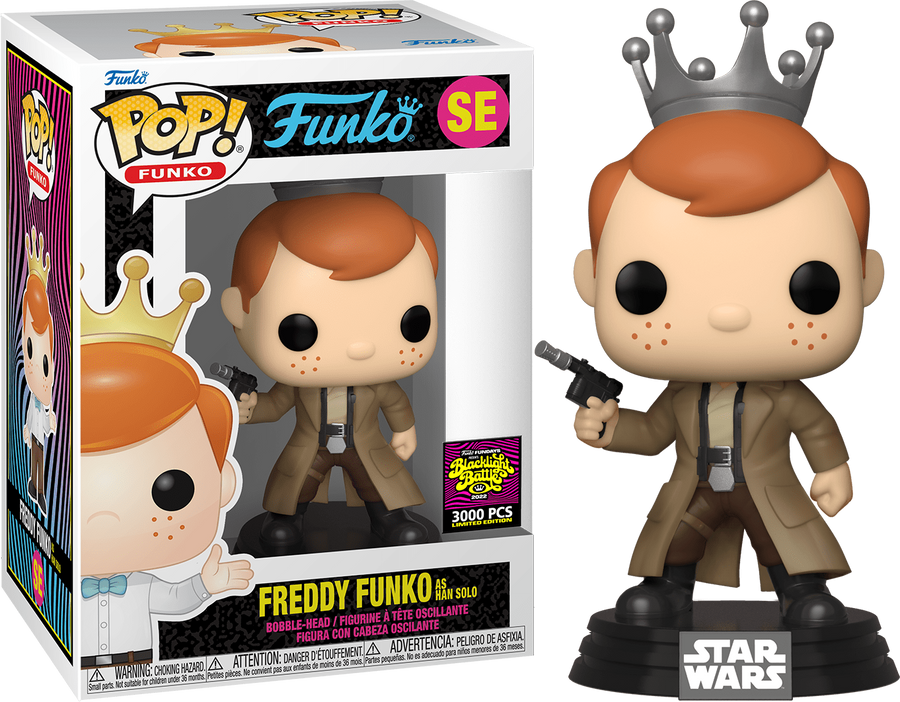 LE3000 Freddy Funko as Han Solo (Blacklight Battle Online)