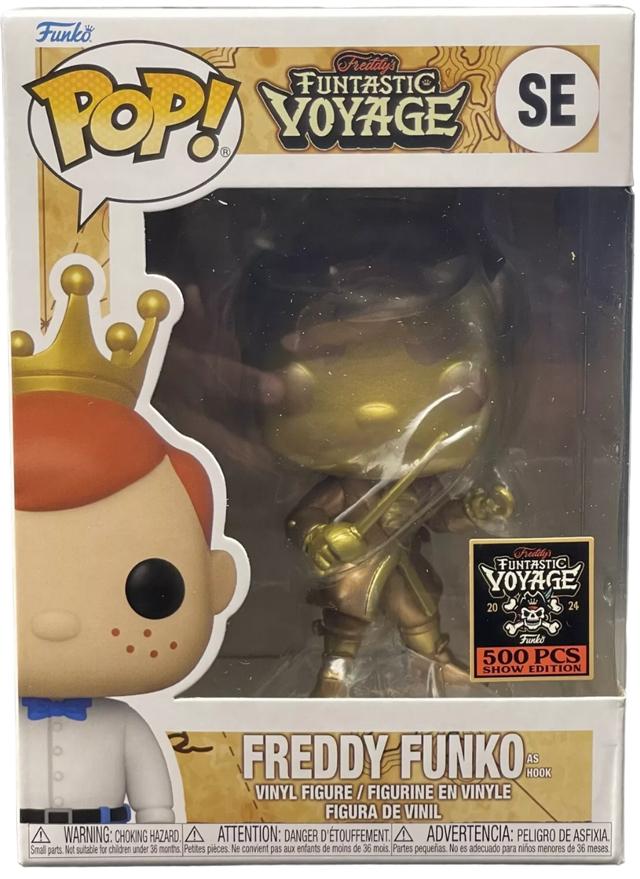 Freddy Funko as Captain Hook (Gold) LE500 #SE