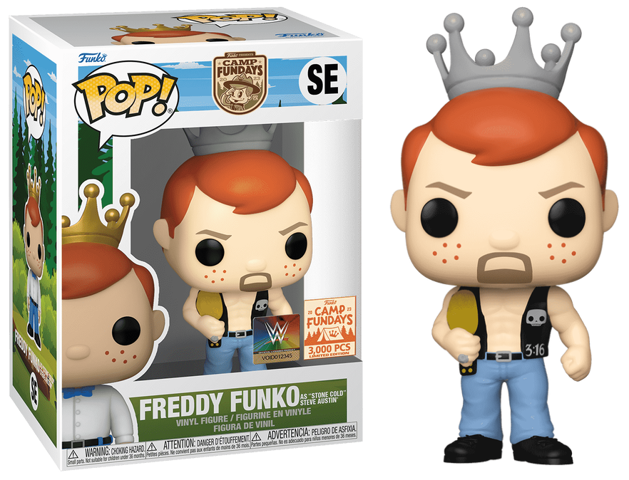 Freddy Funko as Stone Cold Steve Austin LE3000 #SE