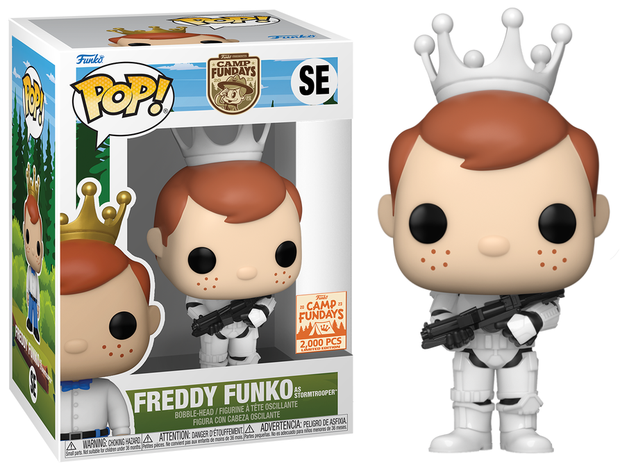 LE2000 Freddy Funko as Stormtrooper (Camp Fundays Online)