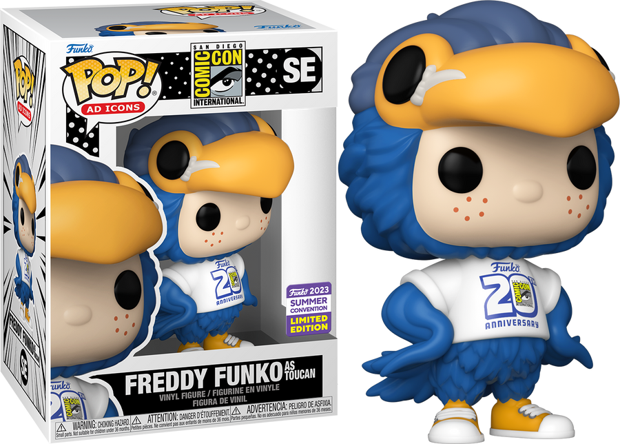Pop! Ad Icons: SDCC Funko Originals - Freddy Funko as Toucan (SDCC Shared Exclusive)