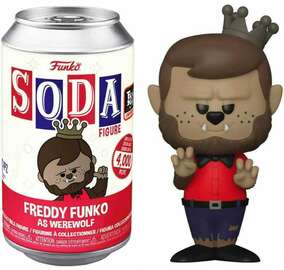 LE4000 Freddy Funko as Werewolf Funko Soda (Funko Fright Night II)
