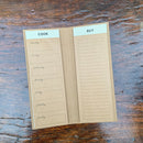 Fresh + Local Weekly Meal Planner | Shopping List Pad Organizer | 3.5" x 9"