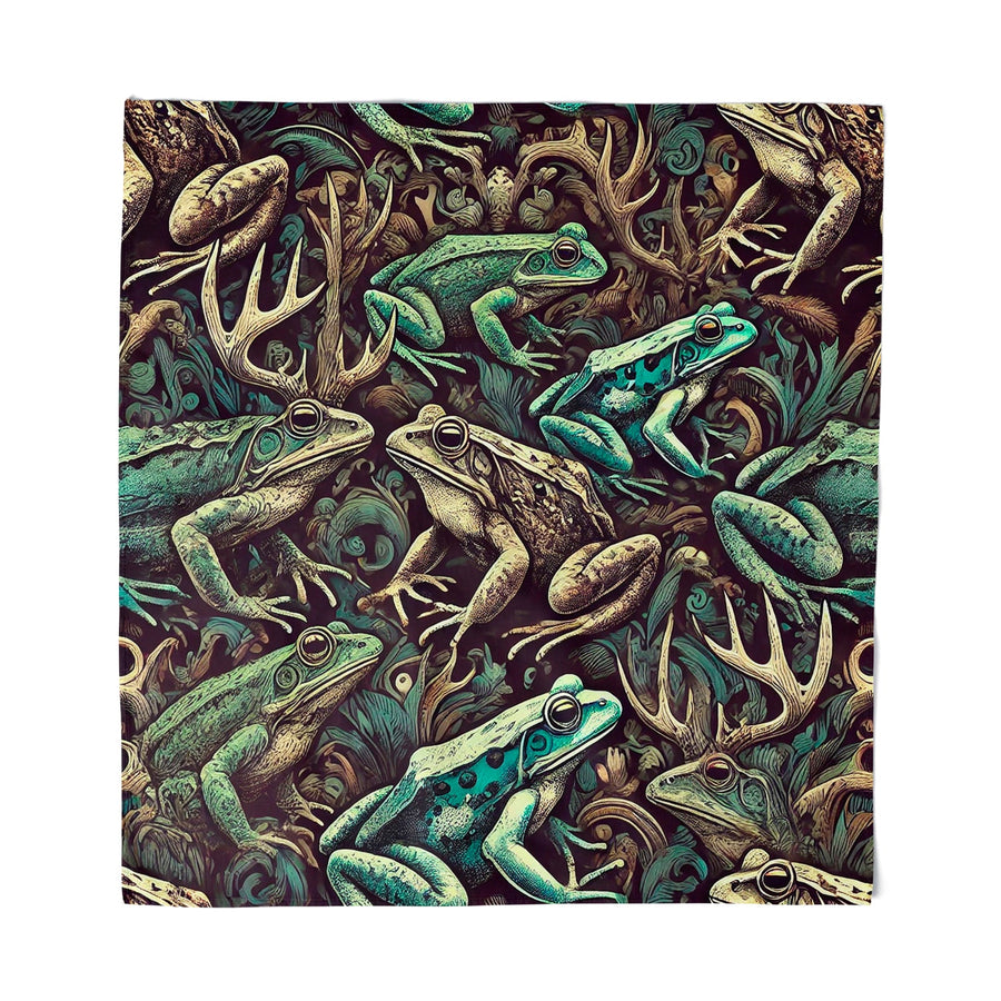 Frogs and Antlers Bandana