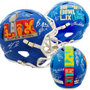 Philadelphia Eagles Team-Signed Super Bowl LIX Champions Helmet - 24 Signatures
