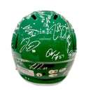 Philadelphia Eagles Team-Signed Kelly Green Alternate Full-Size Helmet - 28 Signatures