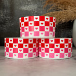 CHECKER HEARTS Tumbler Boot -fits 20-40