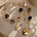 Leopard Luxe Deluxe Tumbler Charm Necklace