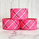 Pink PLAID Tumbler Boot -fits 20-40oz