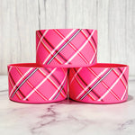 Pink PLAID Tumbler Boot
