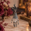 Deadly Damask Skeleton Charm - Tumbler Handle Charm