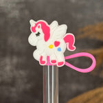 Pegasus Straw Topper pink