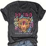 Leopard Graphic T-shirt