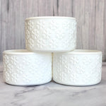 WHITE SHIMMER SNOWFLAKES Tumbler Boot -fits 20-40oz New!