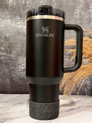 BLACK GLITTER Tumbler Boot -fits 20-40oz NEW!