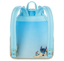 Disney Parks Summer Stitch Beach Sandcastle Loungefly Mini Backpack Lilo & Stitch