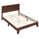 Full Size Platform Bed Frame with Headboard - No Box Spring
