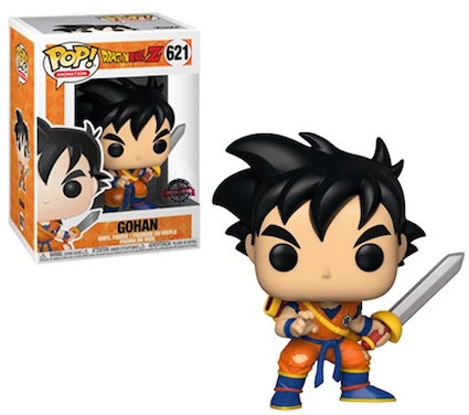 Funko POP! Dragon Ball Z - Gohan with Sword Vinyl Figure #621 Special Edition Exclusive (NOT 100% MINT)