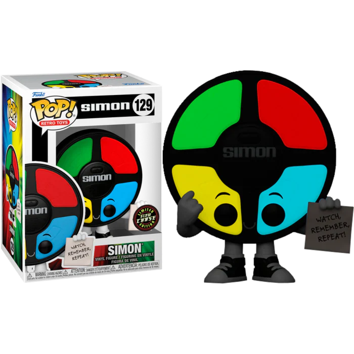 Funko Pop Retro Toys Simon Simon 129 LIMITED EDITION GLOW CHASE