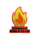 Furious Girls Club Sticker  | Vinyl Die Cut Decal