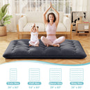 Futon Mattress with Washable Cover and Foldable Mat