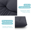 Futon Mattress with Washable Cover and Foldable Mat