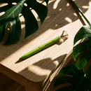 Future Is Female Chartreuse Green Gem Pen | Giftable Single Pen | Novelty Office Desk Supplies